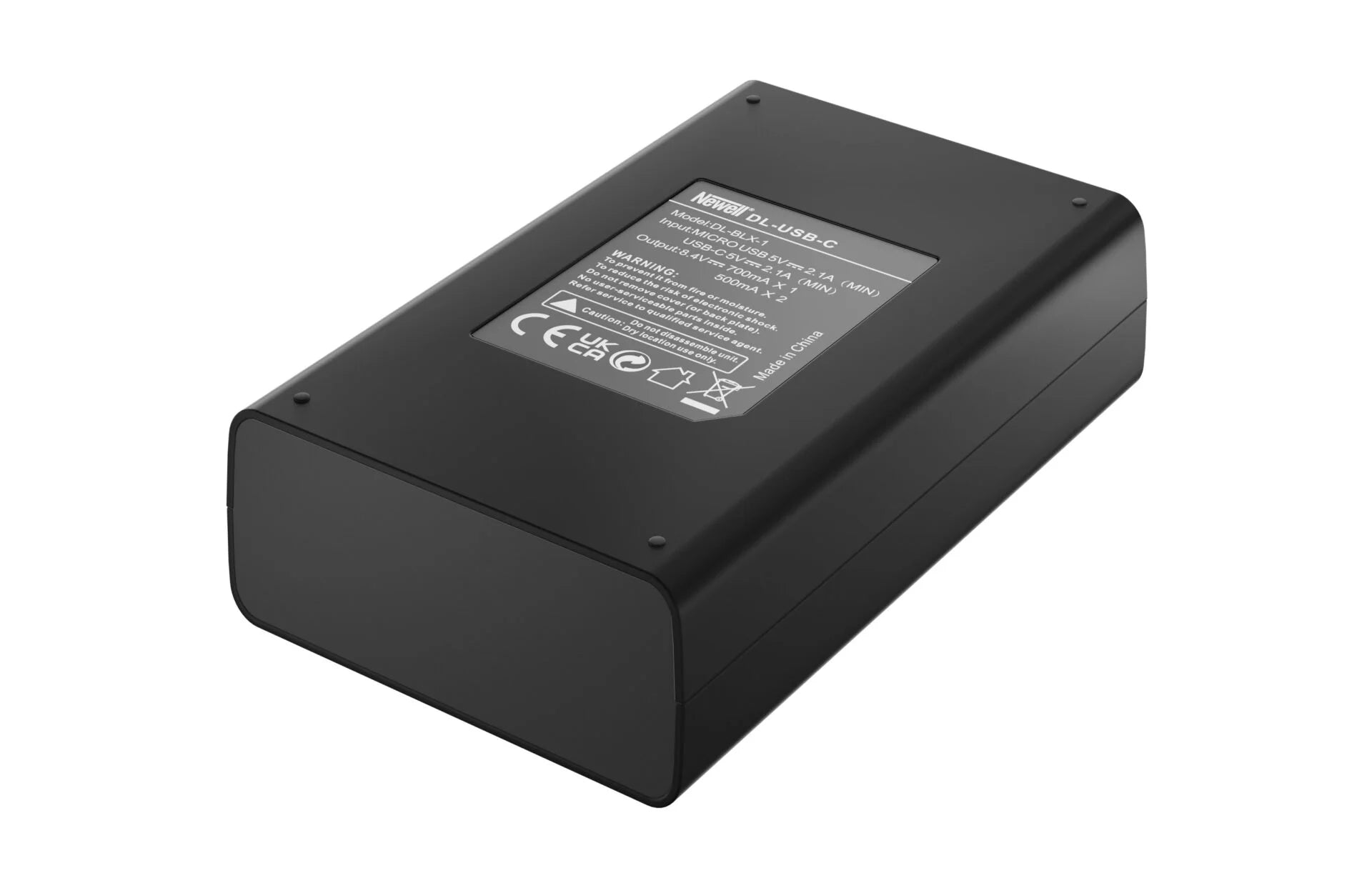 Newell Pack DC-USB-C Battery Charger +2 DMW-BLG10 Batteries for Panasonic Cameras - NW0234